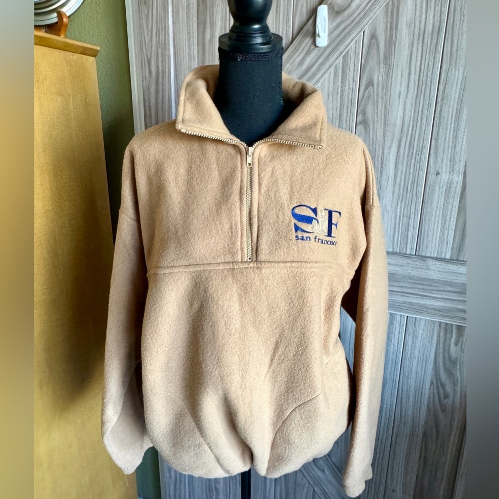 Men's Tan Colored San Francisco Pullover
